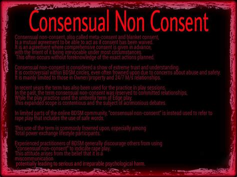 taboo cnc|What Is Consensual Non